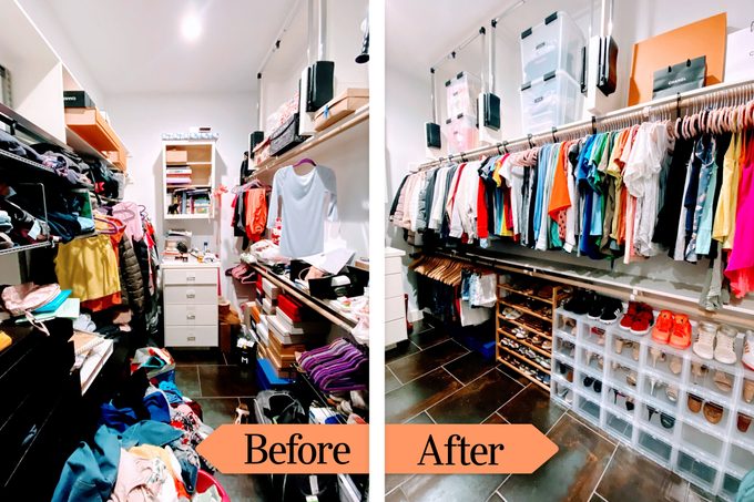 How to Organize a Closet Once and for All