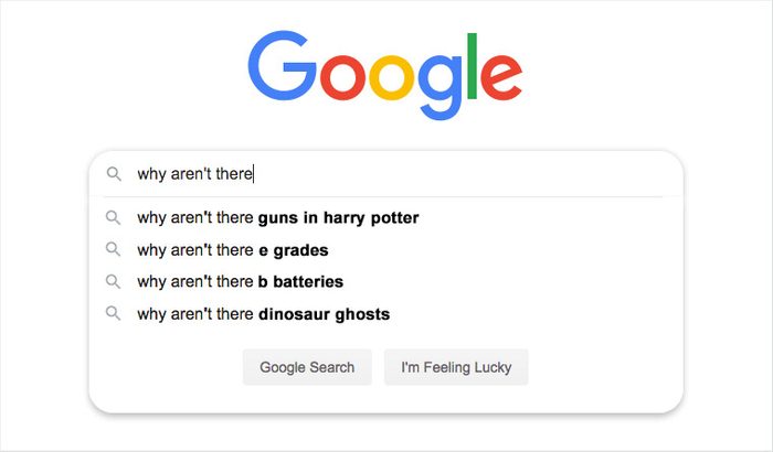 google search auto fill suggestions