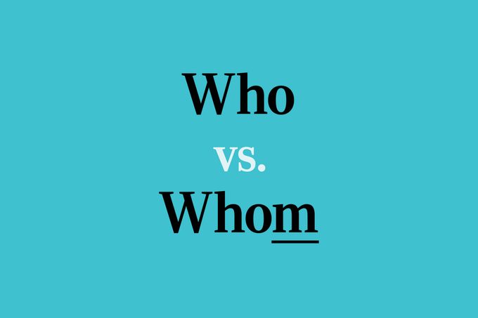 “Who” vs. “Whom”: When to Use Each Word
