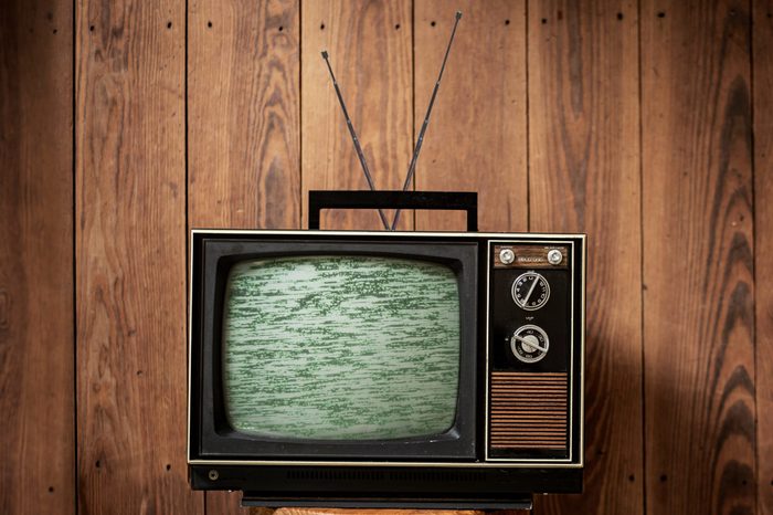 vintage television