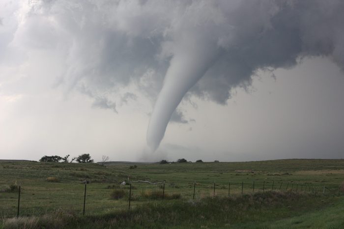 Peaceful tornado in Colorado 