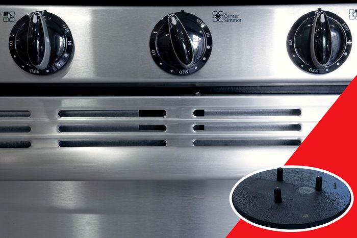 burner cap stovetop