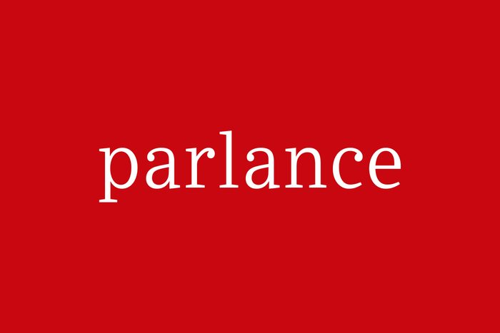 Fancy Word Parlance