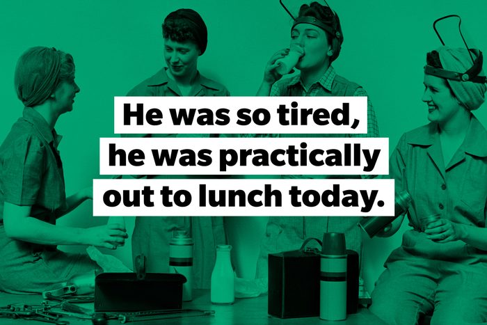 lunch slang