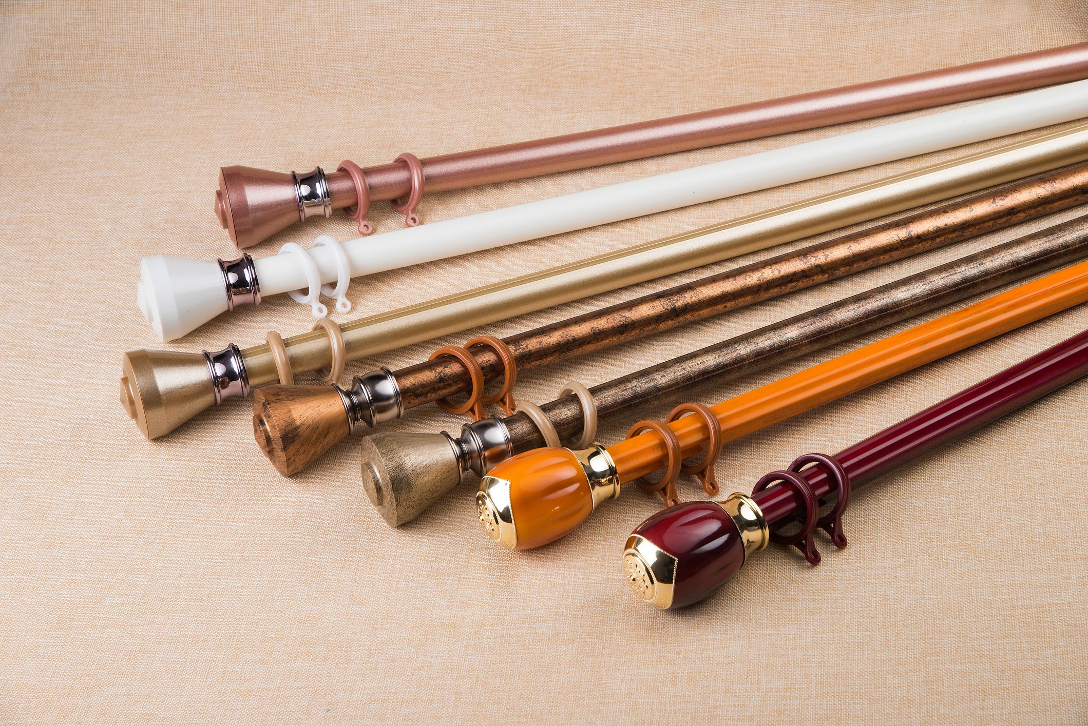 Curtain rod and accessories