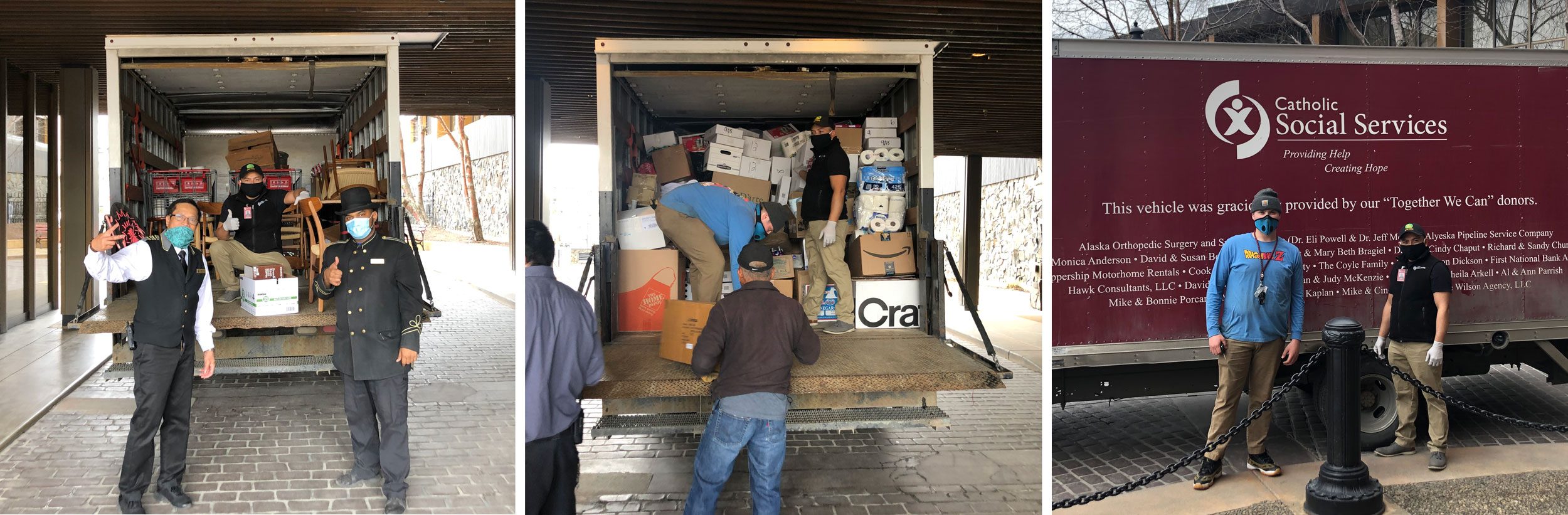 loading the truck