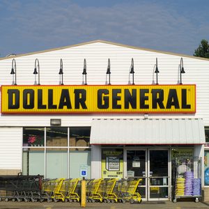 A storefront labeled 