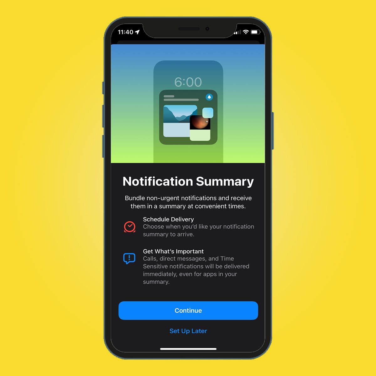 Notification Summary On Iphone