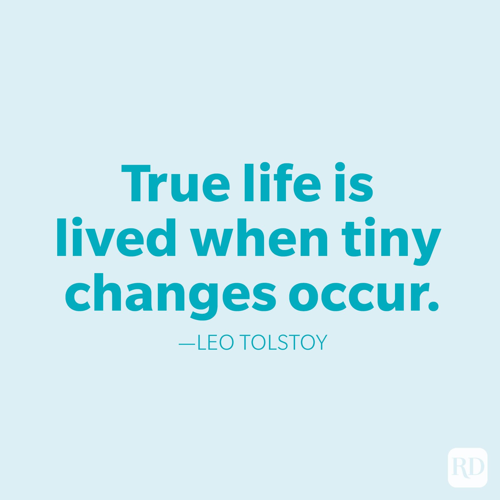 Leo Tolstoy Change Quotes