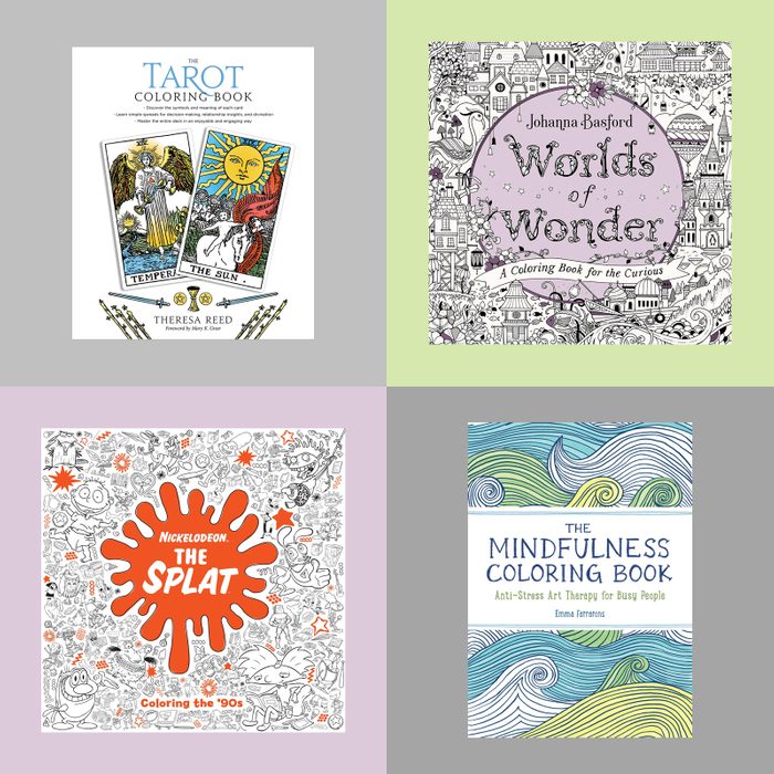 The Best Adult Coloring Books for When You Need to Relax and Unwind