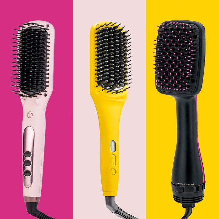 10 Best Hair Straightener Brushes for Smooth, Silky Hair