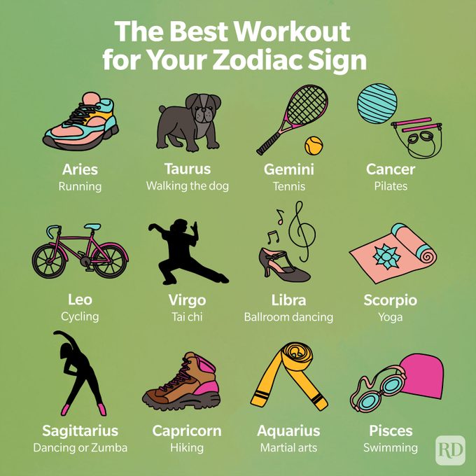 The Best Workout for You, According to Your Zodiac Sign