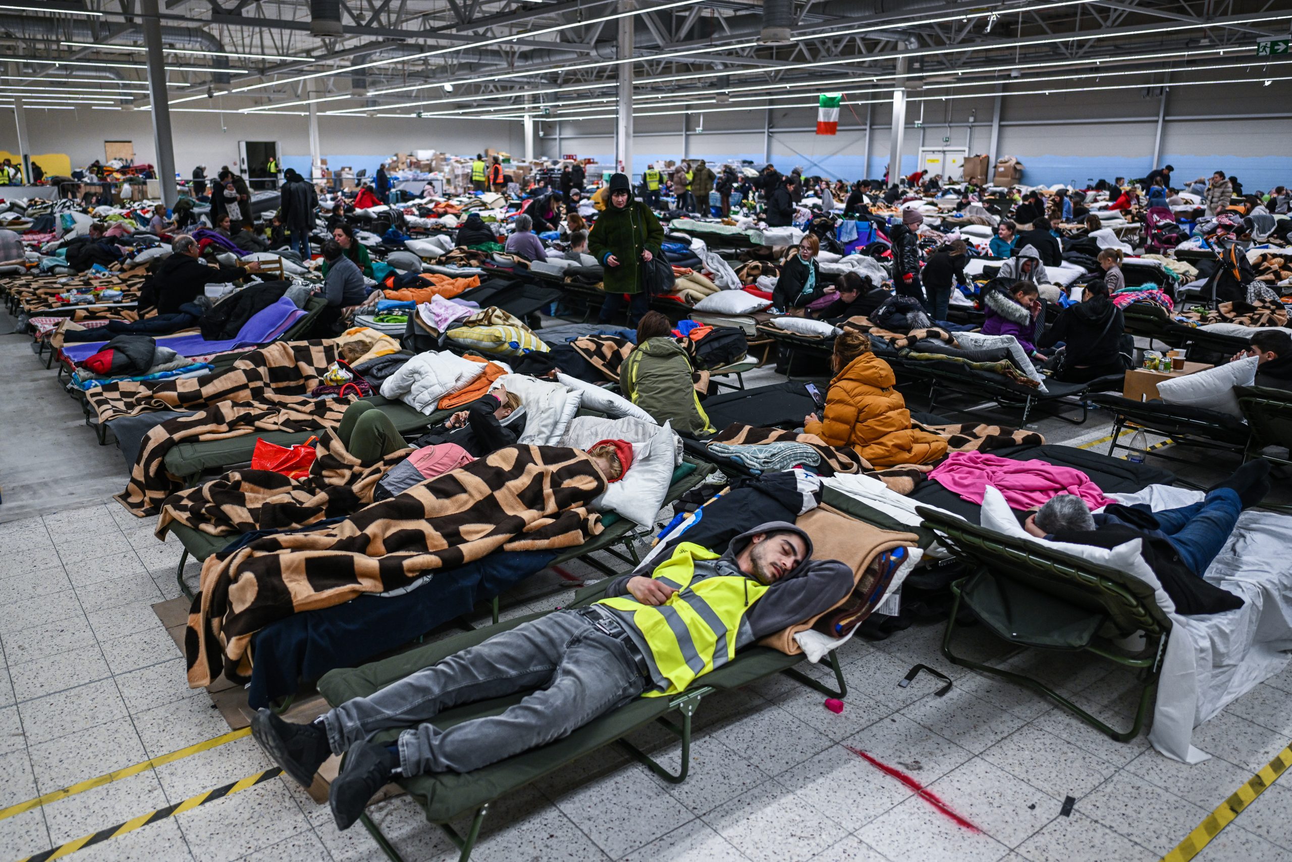 Over 1 Million Ukrainians Arrive In Poland Seeking Refuge From Russian Invasion