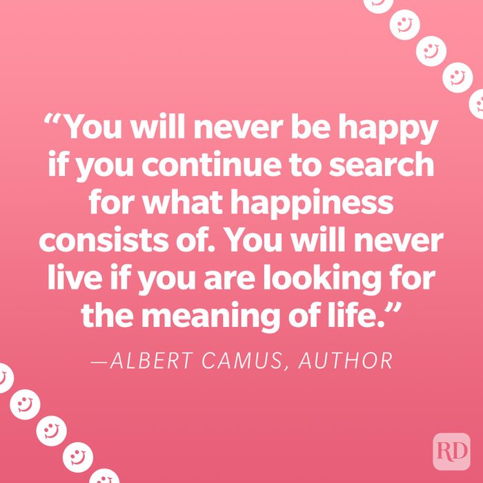 Albert Camus Happiness Quote