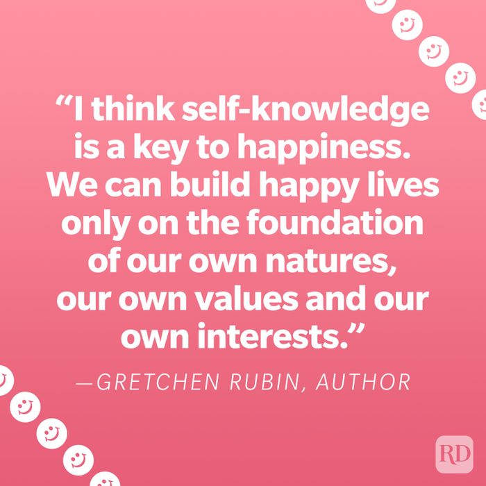Gretchen Rubin Happiness Quote