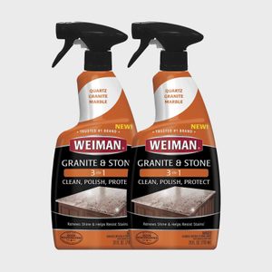 Two spray bottles labeled 