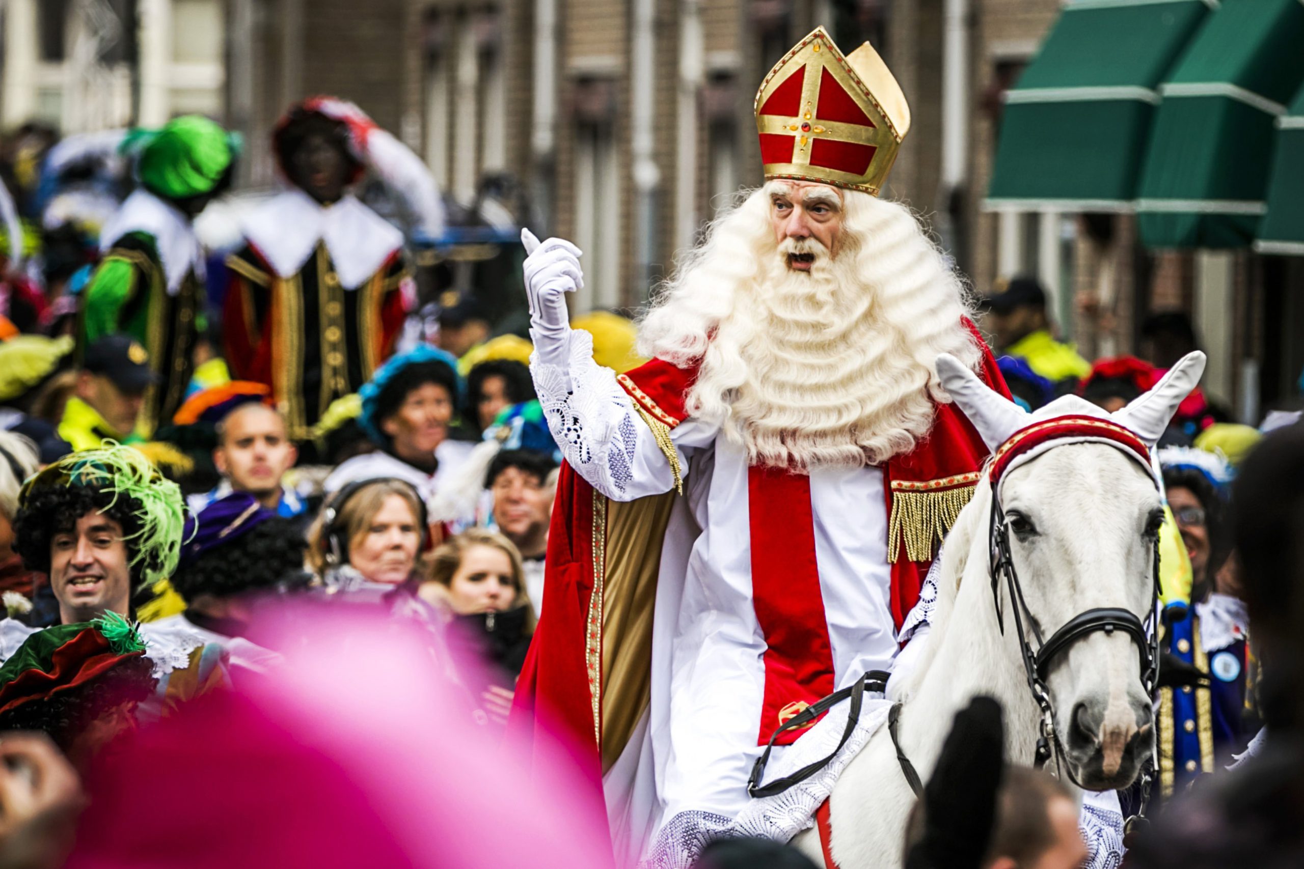 NETHERLANDS-TRADITION-SINTERKLAAS-BLACK-PETE