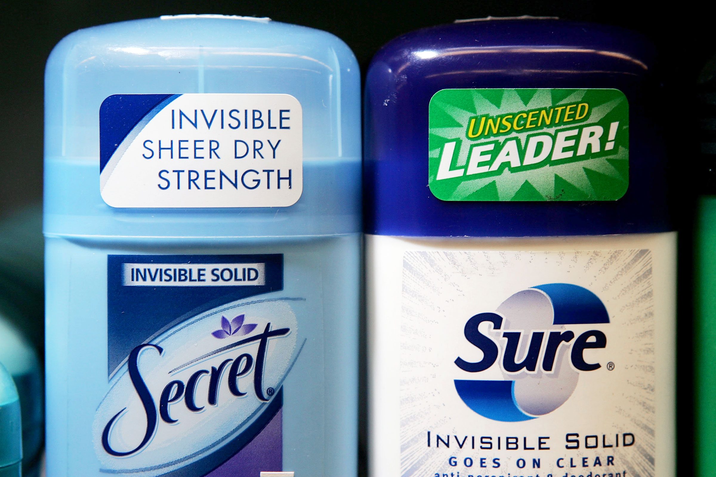 two deodorants