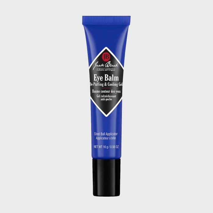 A blue tube labeled 