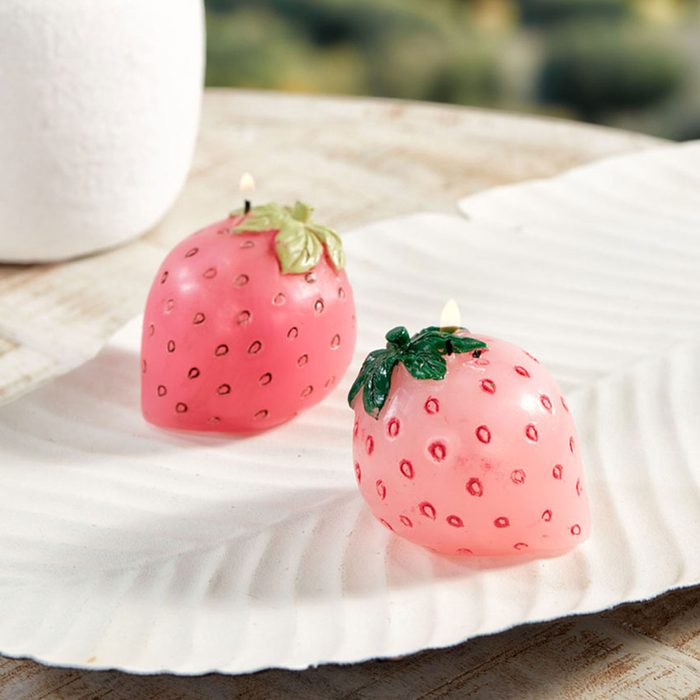 Strawberry Candle Set