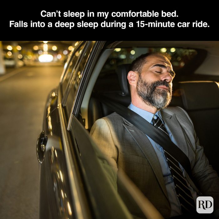 A meme about - Sleeping In The Wrong Place