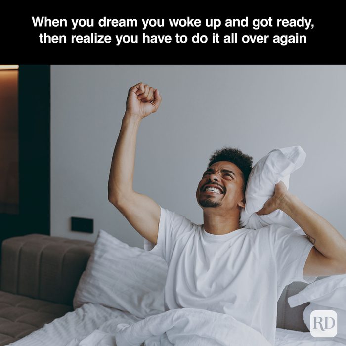 A meme about - The False Awakening