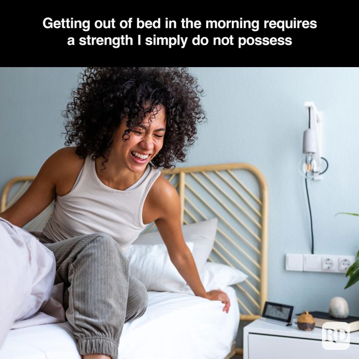A meme about - The Morning Struggle Is Real