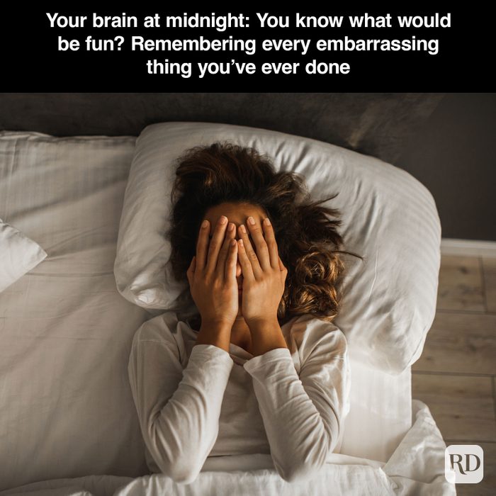A meme about - When Insomnia Hits